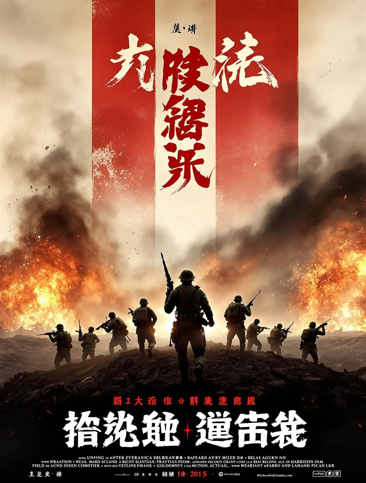 欧美影视作品《烽火狼烟》高清海报封面
